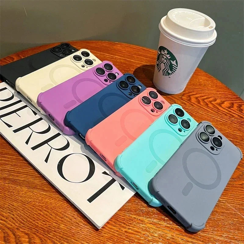 Protection 4-Corner Shockproof Soft Case for IPhone
