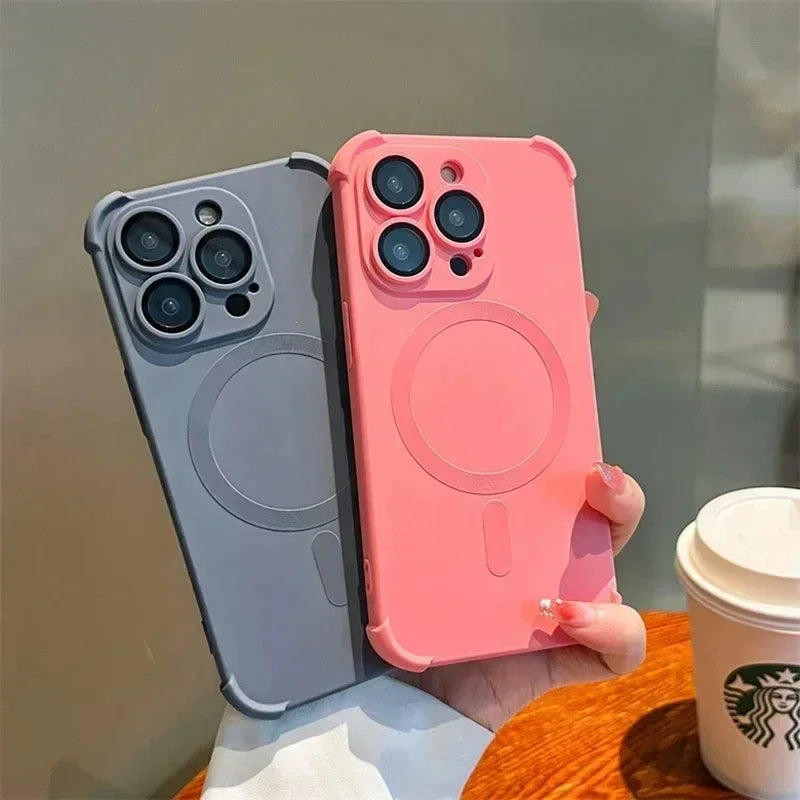 Protection 4-Corner Shockproof Soft Case for IPhone