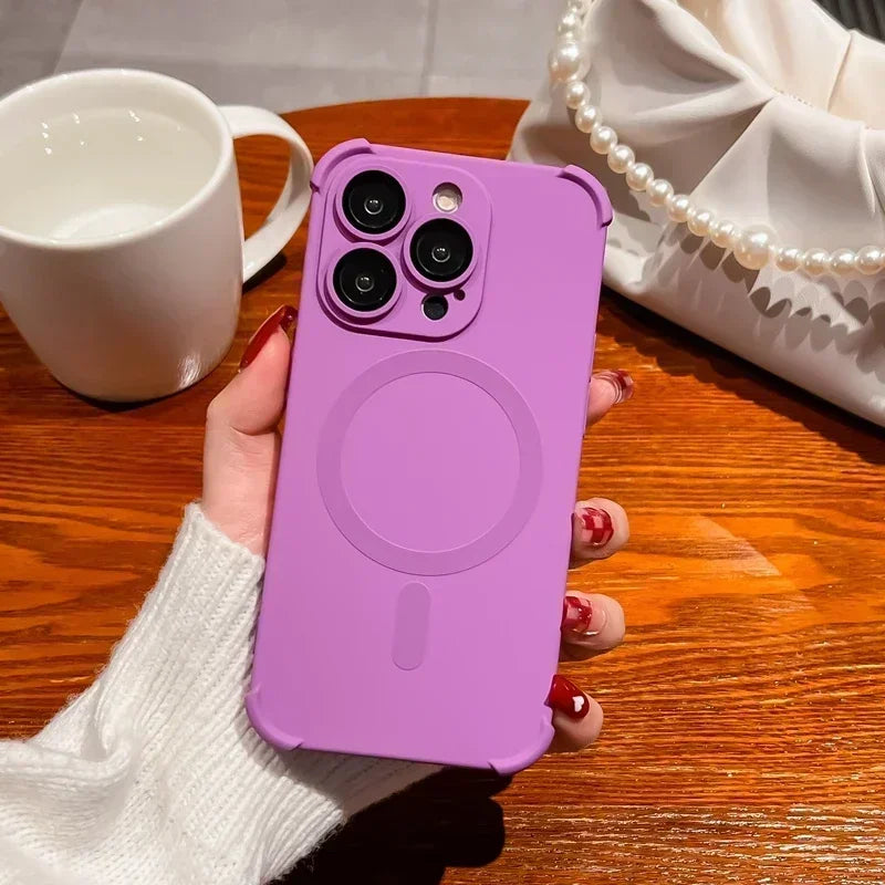 Protection 4-Corner Shockproof Soft Case for IPhone