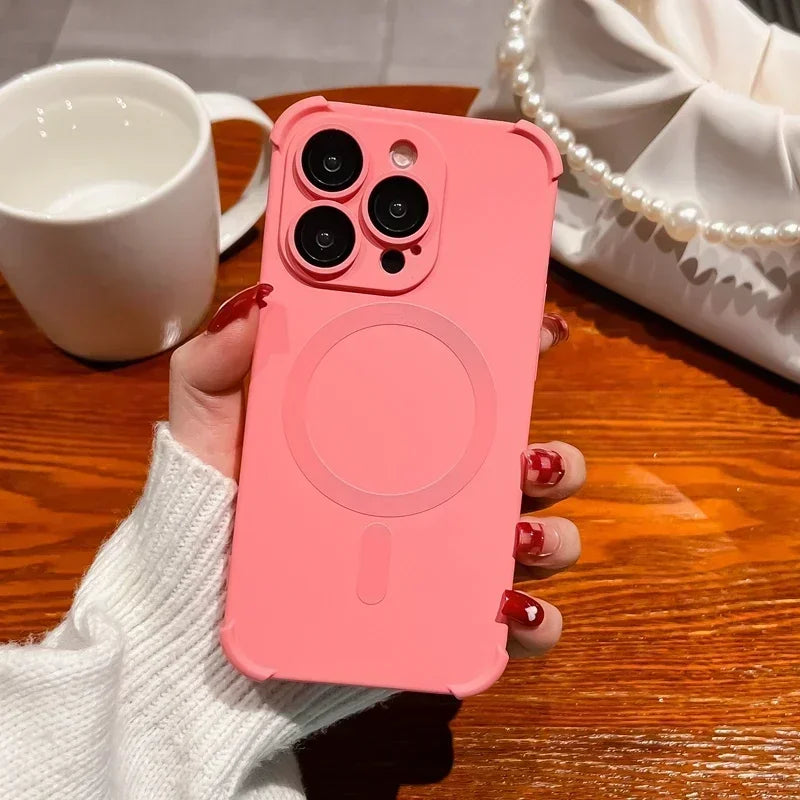 Protection 4-Corner Shockproof Soft Case for IPhone