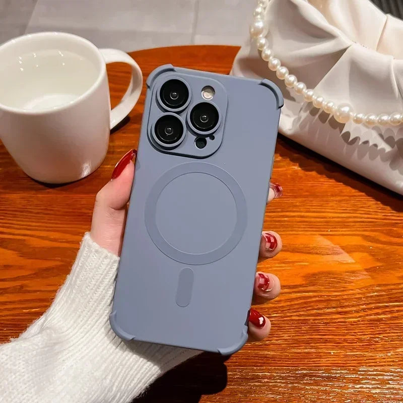 Protection 4-Corner Shockproof Soft Case for IPhone