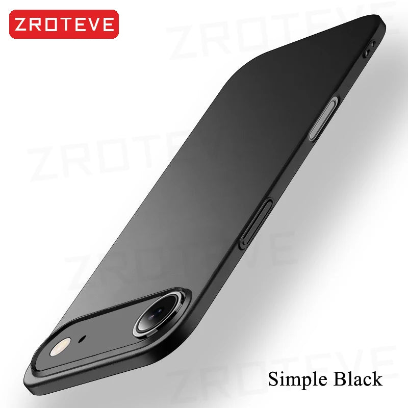ZROTEVE AirSlim Matte Case for iPhone 11–16 Pro Max