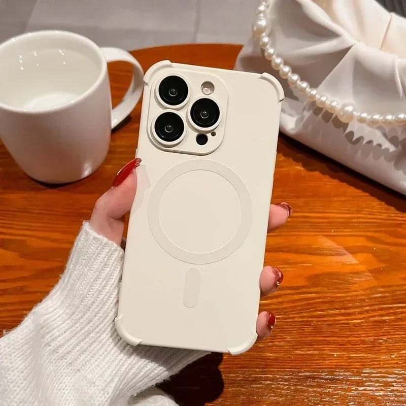 Protection 4-Corner Shockproof Soft Case for IPhone